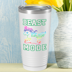 Unicorn Beast Mode on 20oz Tumbler