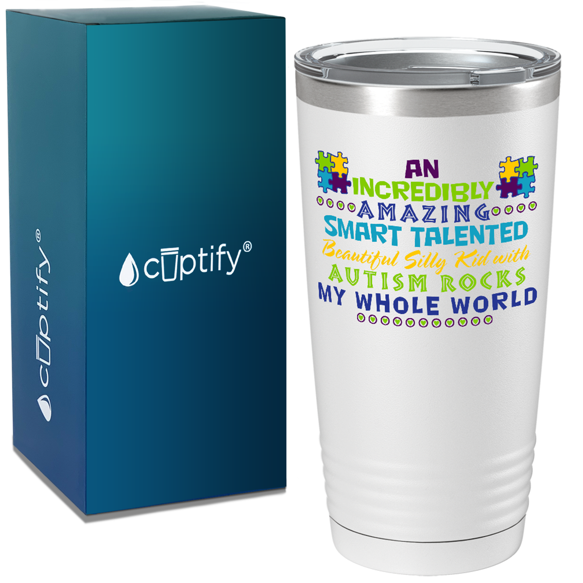 An Amazing Smart Talented Kid with Autism on Autism 20oz Tumbler