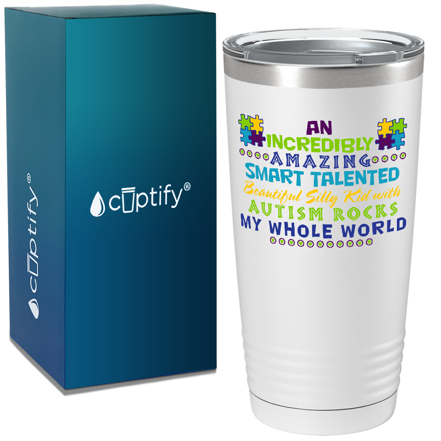An Amazing Smart Talented Kid with Autism on Autism 20oz Tumbler