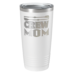 Crew Mom Laser Engraved on Stainless Steel Crew Tumbler