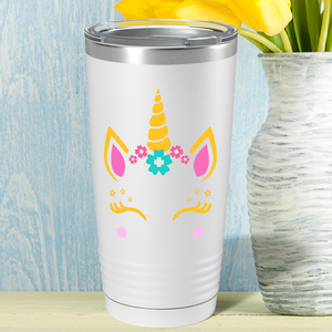 Unicorn Gold Face on 20oz Tumbler