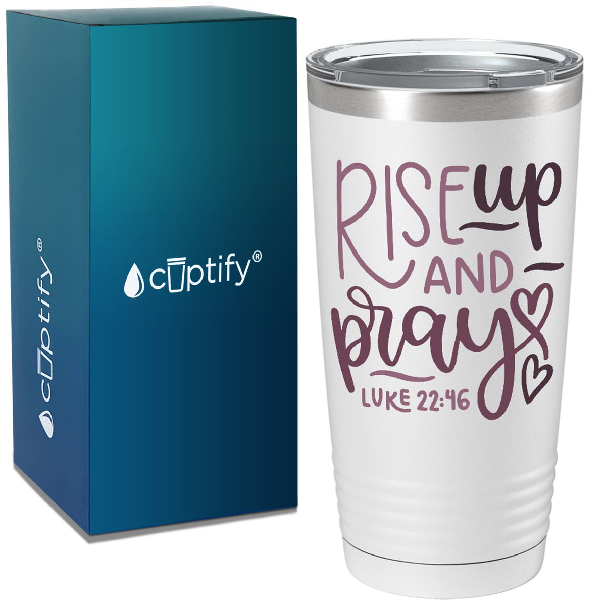 Luke 22-46 on Bible Verse 20oz Tumbler