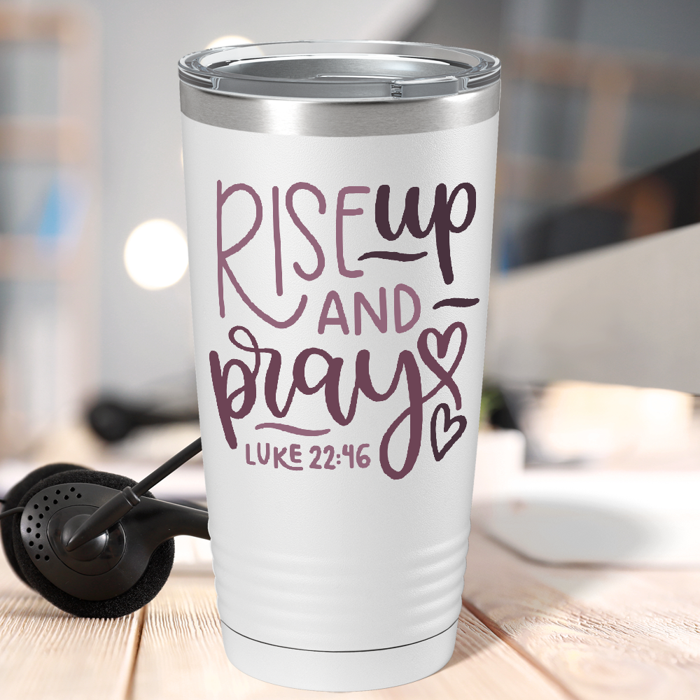 Luke 22-46 on Bible Verse 20oz Tumbler