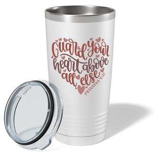 Proverbs 4-23 on Bible Verse 20oz Tumbler