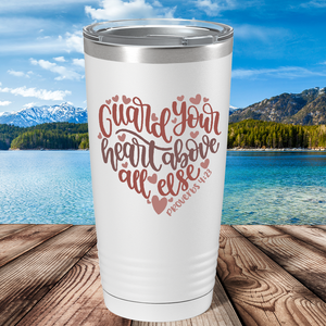 Proverbs 4-23 on Bible Verse 20oz Tumbler