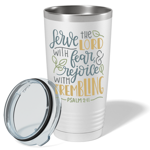 Psalm 2-11 on Bible Verse 20oz Tumbler