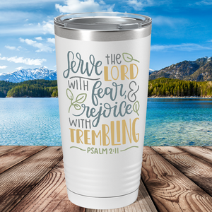 Psalm 2-11 on Bible Verse 20oz Tumbler