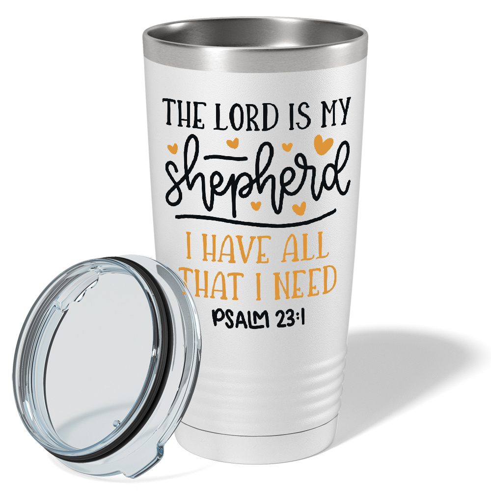 Psalm 23-1 on Bible Verse 20oz Tumbler