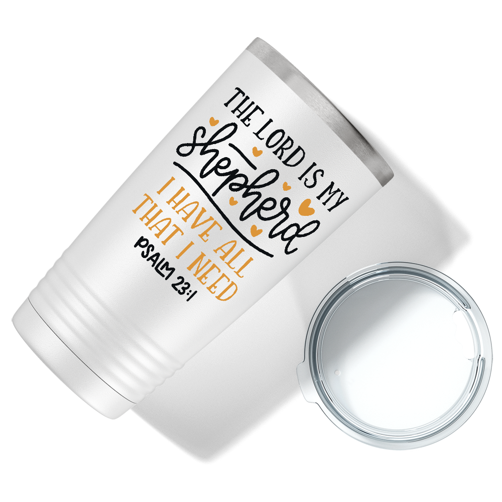 Psalm 23-1 on Bible Verse 20oz Tumbler