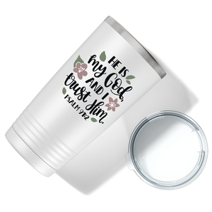 Psalm 91-2 on Bible Verse 20oz Tumbler