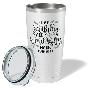 Psalm 139-14 on Bible Verse 20oz Tumbler