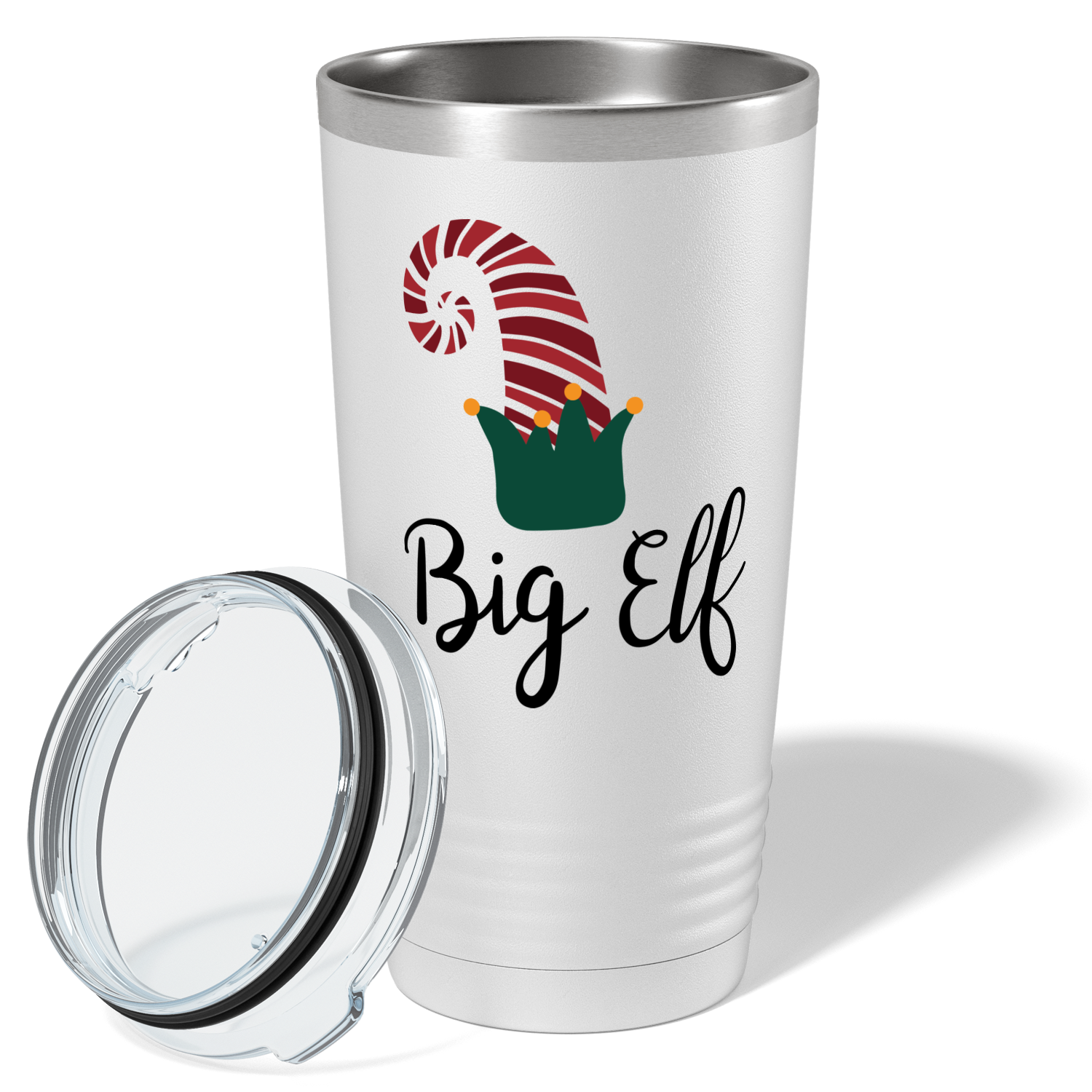 Elf Tumbler, Christmas Cup, Elf Cup, 20 ounce Tumbler