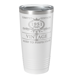 1951 Limited Edition Aged to Perfection 70th on Stainless Steel Tumbler