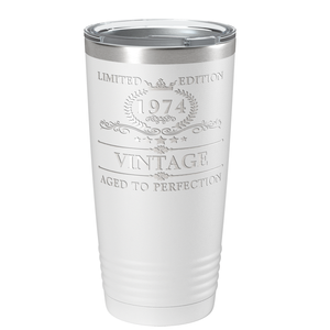 1974 Limited Edition Aged to Perfection 47th on Stainless Steel Tumbler