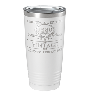 1980 Limited Edition Aged to Perfection 41st on Stainless Steel Tumbler