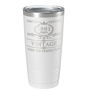 1991 Limited Edition Aged to Perfection 30th on Stainless Steel Tumbler