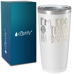 I'm EGGstra Handsome on Easter 20oz Tumbler