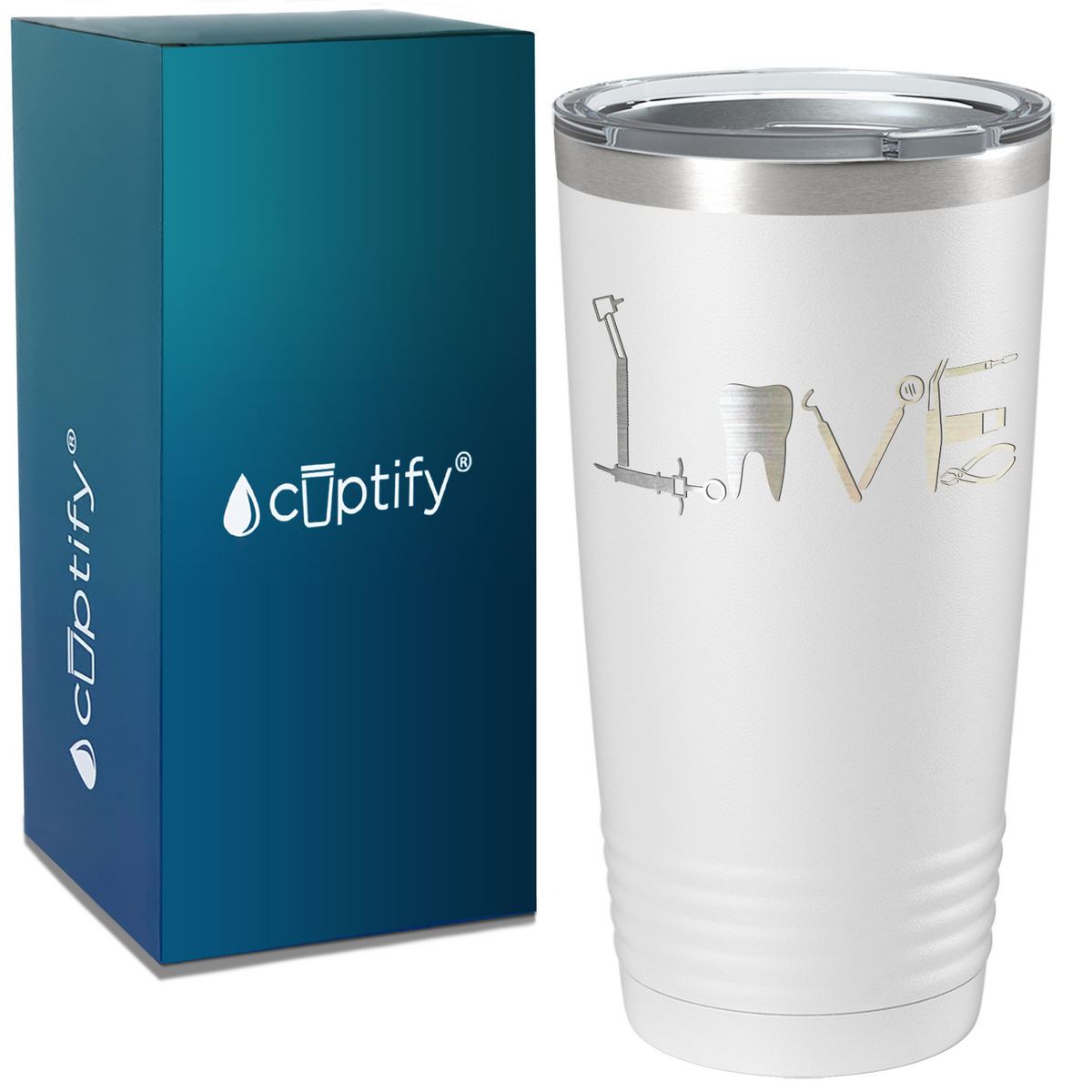 Dentist Love on Dentist 20oz Tumbler