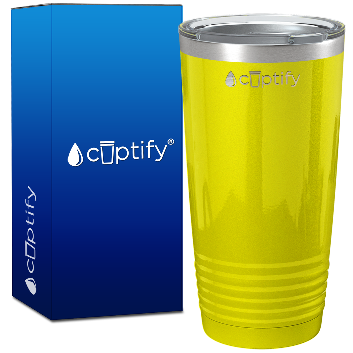 Yellow Gloss 20oz Tumbler
