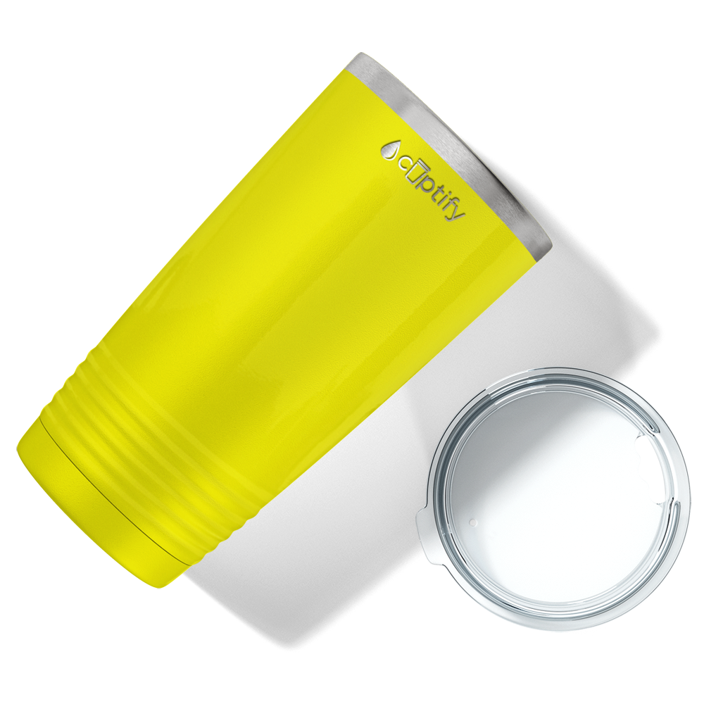 Yellow Gloss 20oz Tumbler