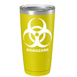 Biohazard on Stainless Steel Zombies Tumbler