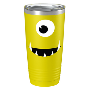 Cute Cyclops on Stainless Steel Halloween Tumbler