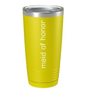 Maid of Honor on Stainless Steel Bridal Shower Tumbler