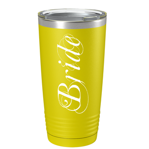 Fancy Bride on Stainless Steel Bridal Shower Tumbler