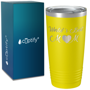 World's Best Mom on Stainless Steel Mom Tumbler