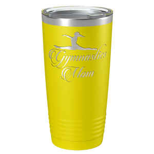 Gymnastics Mom Laser Engraved on Stainless Steel Gymnastics Tumbler