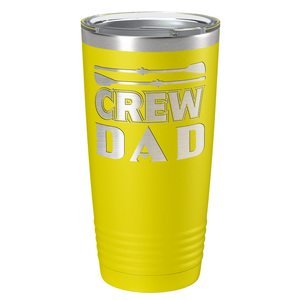 Crew Dad Laser Engraved on Stainless Steel Crew Tumbler