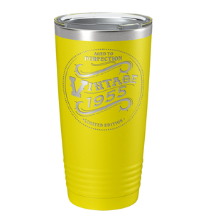1955 Aged to Perfection Vintage 66th on Stainless Steel Tumbler