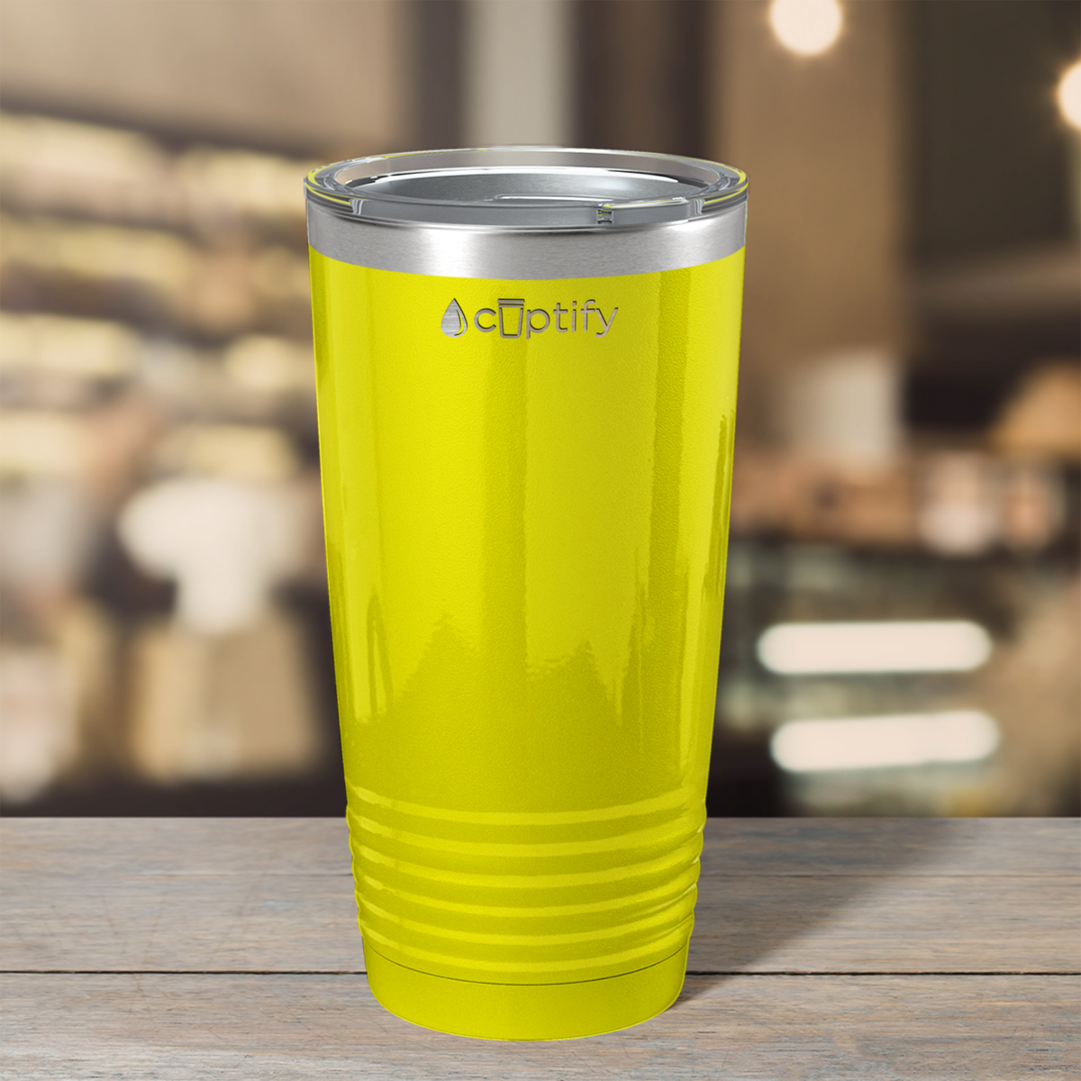 Yellow Gloss 20oz Tumbler