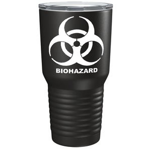 Biohazard on Stainless Steel Zombies Tumbler