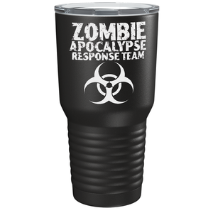 Zombie Apocalypse Response Team on Stainless Steel Zombies Tumbler