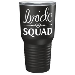 Bride Squad Heart on Stainless Steel Bridal Shower Tumbler