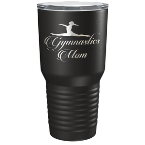 Gymnastics Mom Laser Engraved on Stainless Steel Gymnastics Tumbler