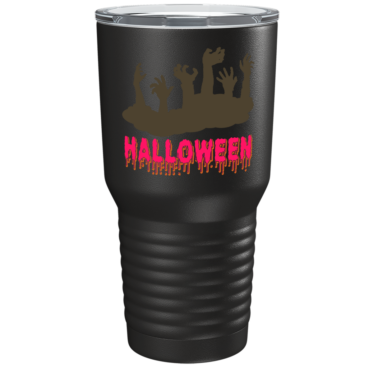Halloween Living Zombies on Stainless Steel Halloween Tumbler
