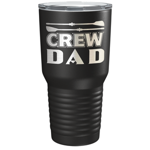 Crew Dad Laser Engraved on Stainless Steel Crew Tumbler