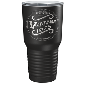 1975 Aged to Perfection Vintage 46th on Stainless Steel Tumbler