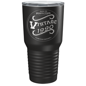1990 Aged to Perfection Vintage 31st on Stainless Steel Tumbler