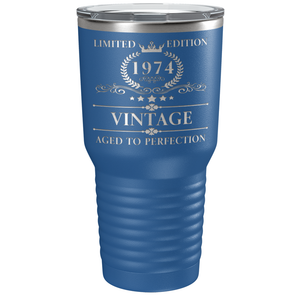 1974 Limited Edition Aged to Perfection 47th on Stainless Steel Tumbler