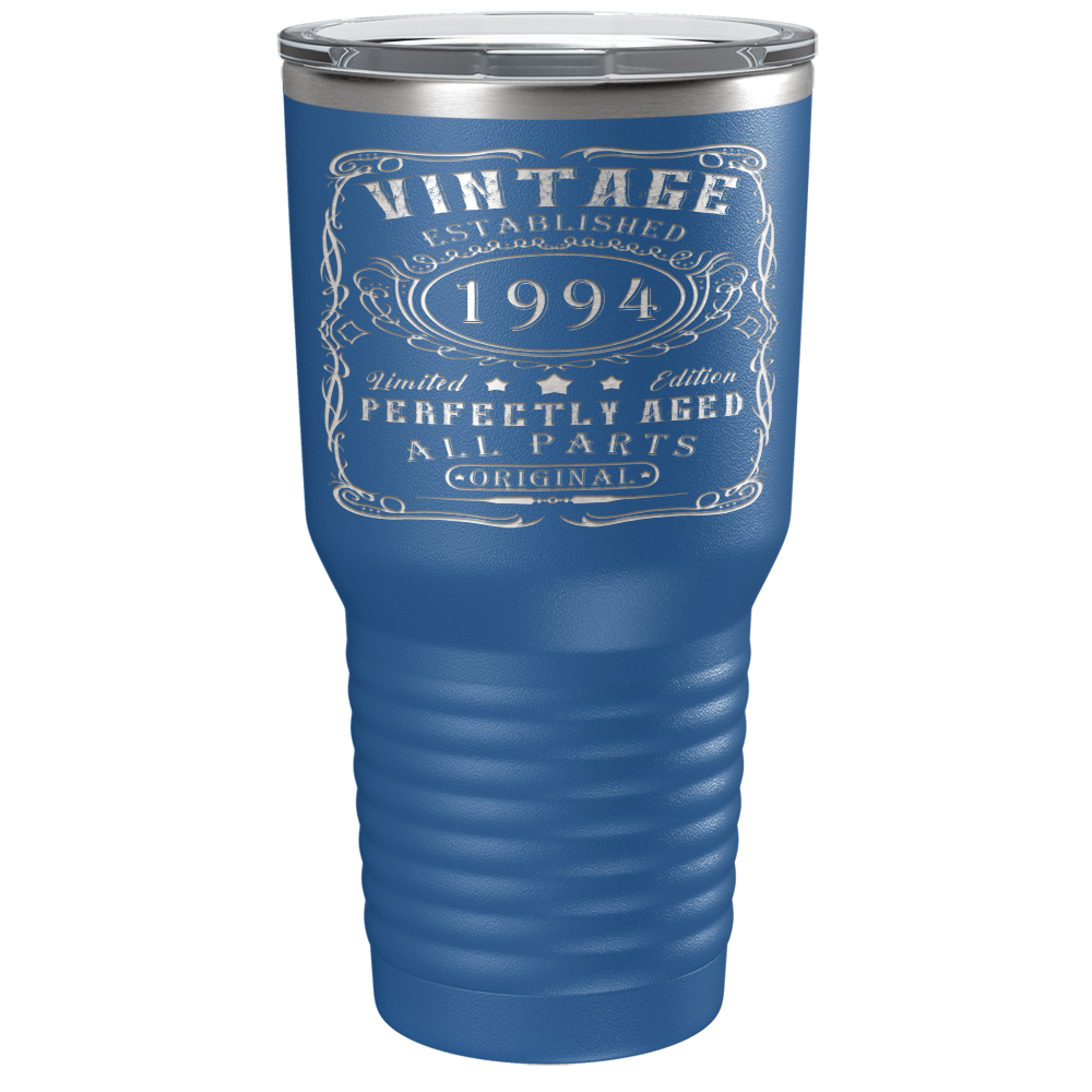 1994 Vintage Perfectly Aged 27th on Stainless Steel Tumbler