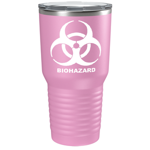 Biohazard on Stainless Steel Zombies Tumbler