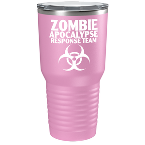 Zombie Apocalypse Response Team on Stainless Steel Zombies Tumbler