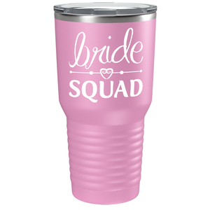 Bride Squad Heart on Stainless Steel Bridal Shower Tumbler