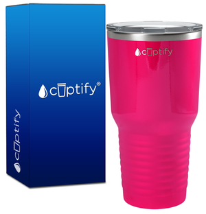 Pink Bright Gloss 30oz Stainless Steel Tumbler