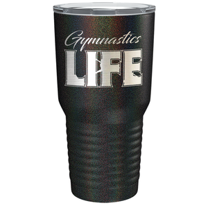 Gymnastics Life Laser Engraved on Stainless Steel Gymnastics Tumbler