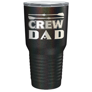 Crew Dad Laser Engraved on Stainless Steel Crew Tumbler