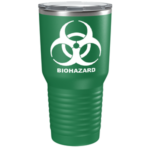 Biohazard on Stainless Steel Zombies Tumbler